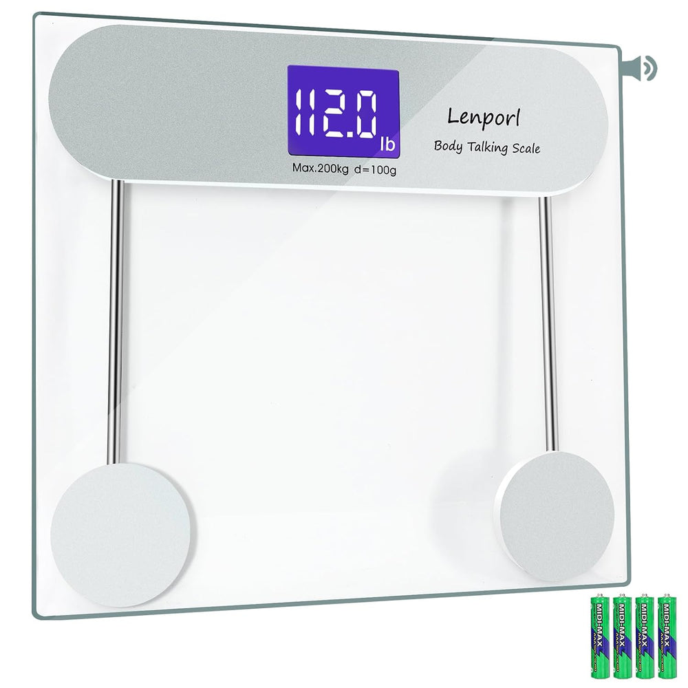 Talking Scales for Body Weight with Pure North American Male Voice,Highly Acc...