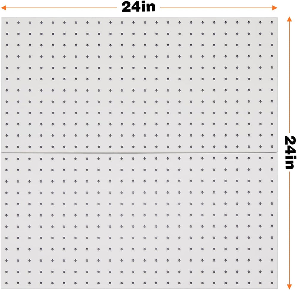 Ultrawall Metal Pegboard Wall Panels, Peg Boards for Garage Tool Storage