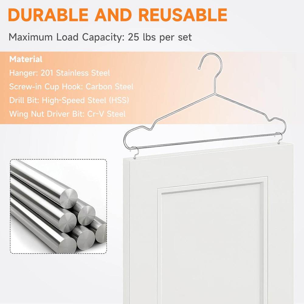 20 Pack Cabinet Door Hangers for Spray Painting & Paint Drying - Complete...