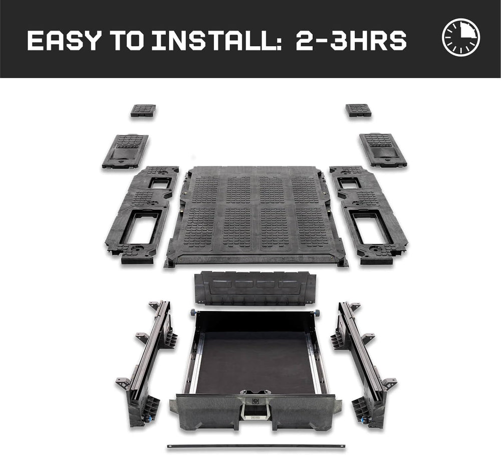 DECKED Truck Bed Storage System Includes System Accessories | Compatible with...