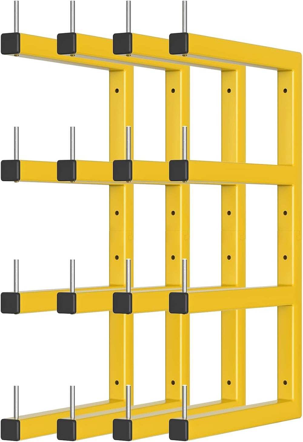 4-Pack Lumber Storage Rack, Wood Storage Racks Wall Mount, Heavy Duty Garage ...