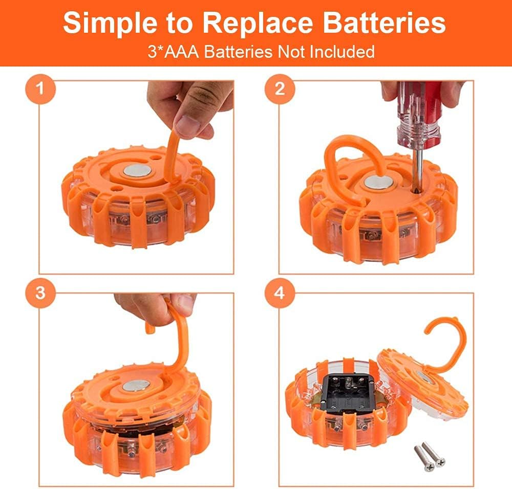 PACETAP Car Roadside Emergency Kit, Essential Auto Safety Road Side Assistanc...