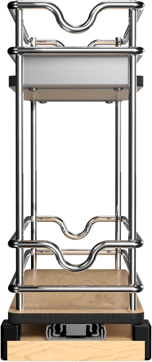 Rev-A-Shelf Narrow 5"W Pullout Upright Organizer for Cabinets
