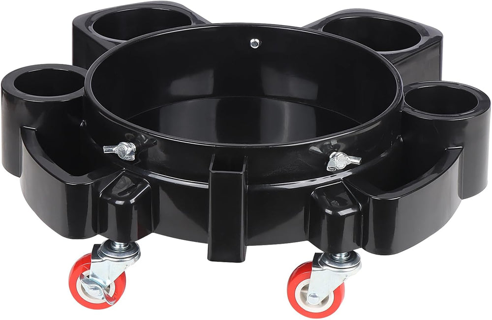 LCGP Bucket Dolly 5 Gallon Car Wash Professional Cleaning Bucket with Heavy D...