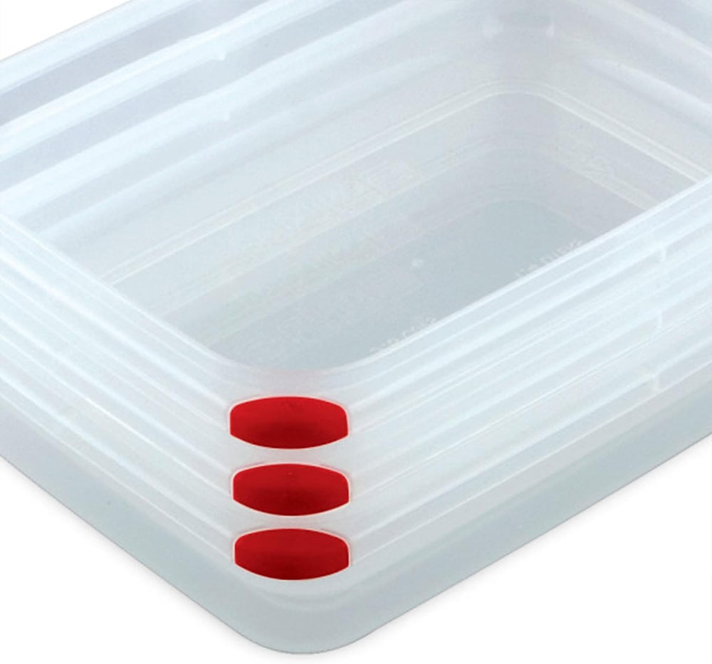 Sterilite Ultra-Seal Rectangle Airtight Food Container, 16 Cup, 8-Pack