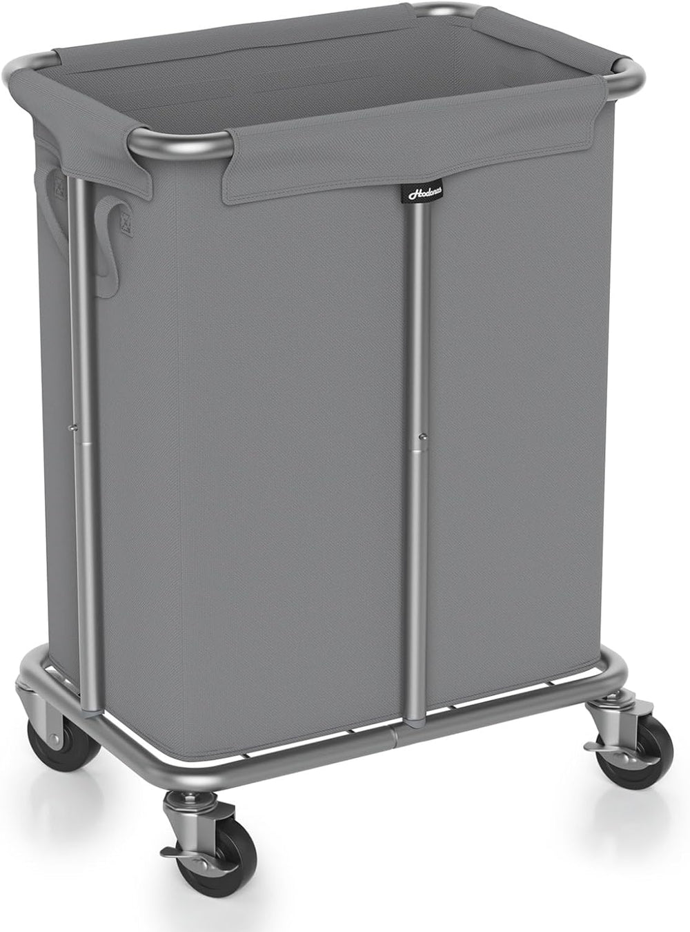 Laundry Basket with Wheels, Rolling Laundry Hamper, 46 Gallons (170L), Remova...