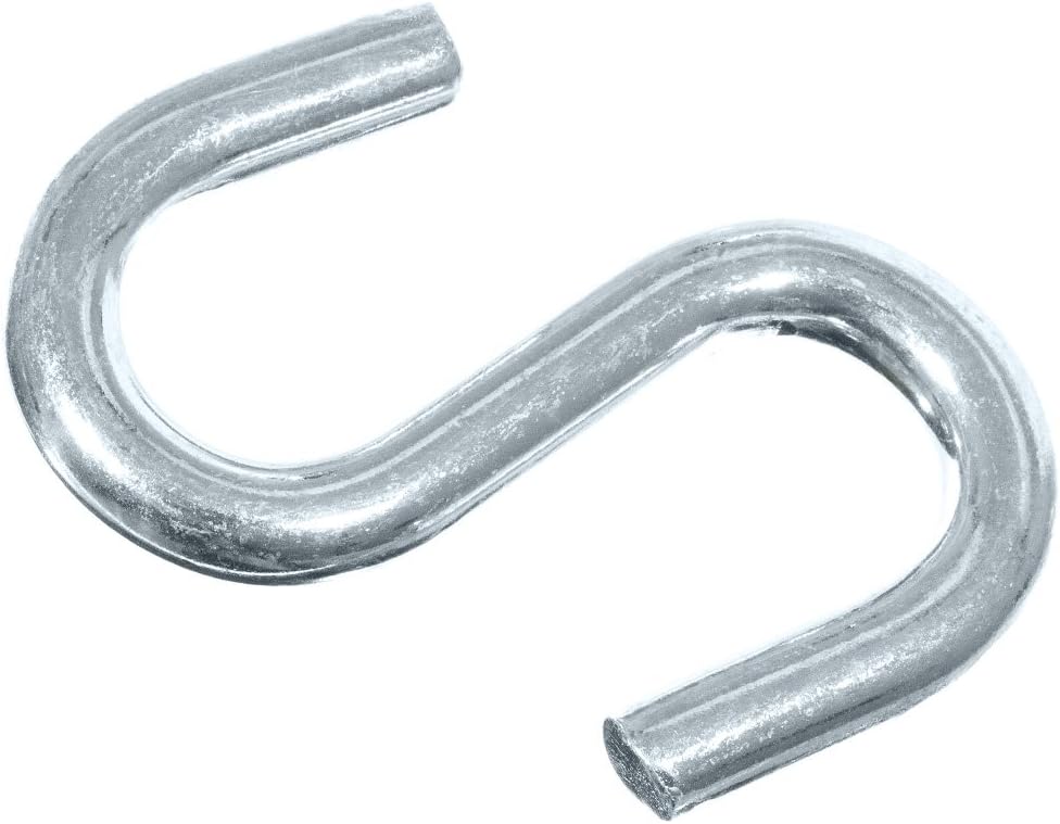 Paracord Planet Metal S-Hooks - 3 Inches Long with Diameter Size of 3/8 Inche...