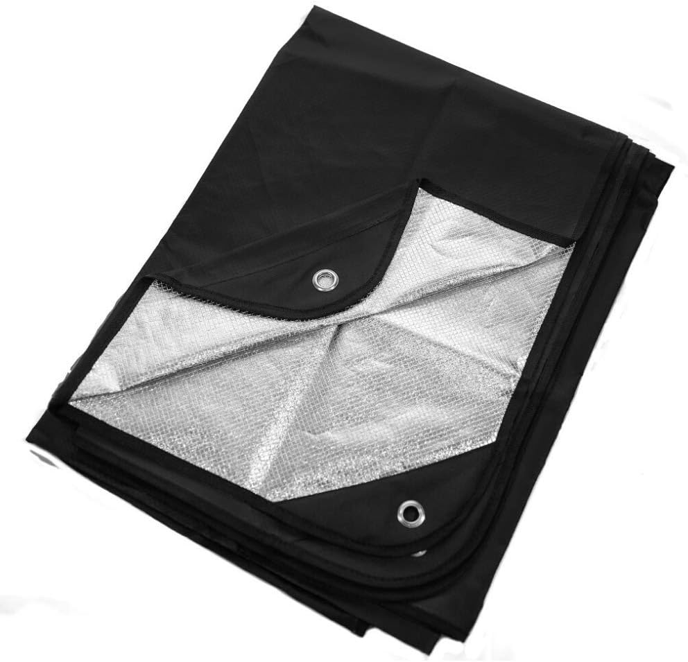 Arcturus Insulated Tarp, Reusable Heavy Duty Thermal Survival Blanket – 60x82...