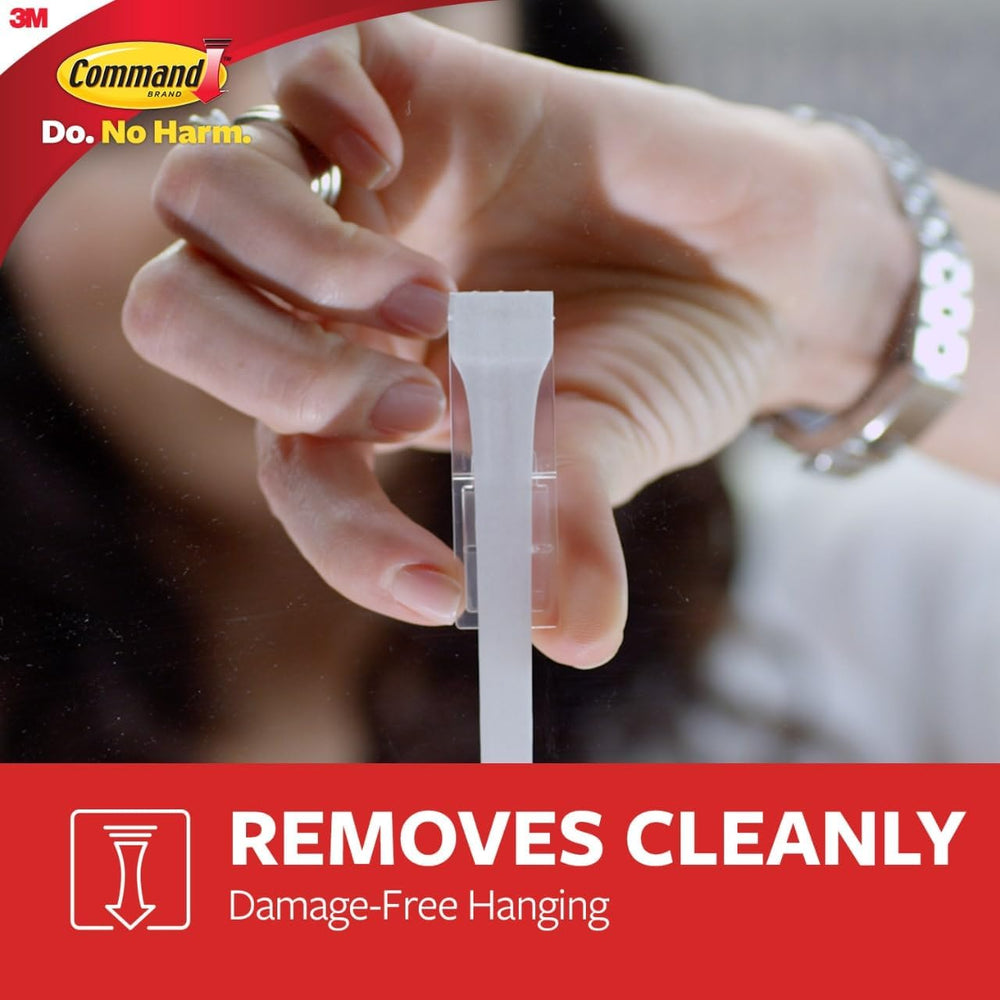 Command Medium Designer Hooks, 6 Hooks and 12 Strips, Damage-Free Hanging Wal...
