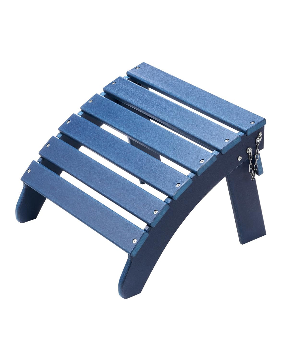 VEVOR Adirondack Ottoman, 18.7L x 18.9W x 13.8H Inch HDPE Plastic Folding Adi...