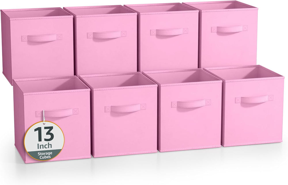 Sorbus 13 Inch Storage Bins (8 Pack)
