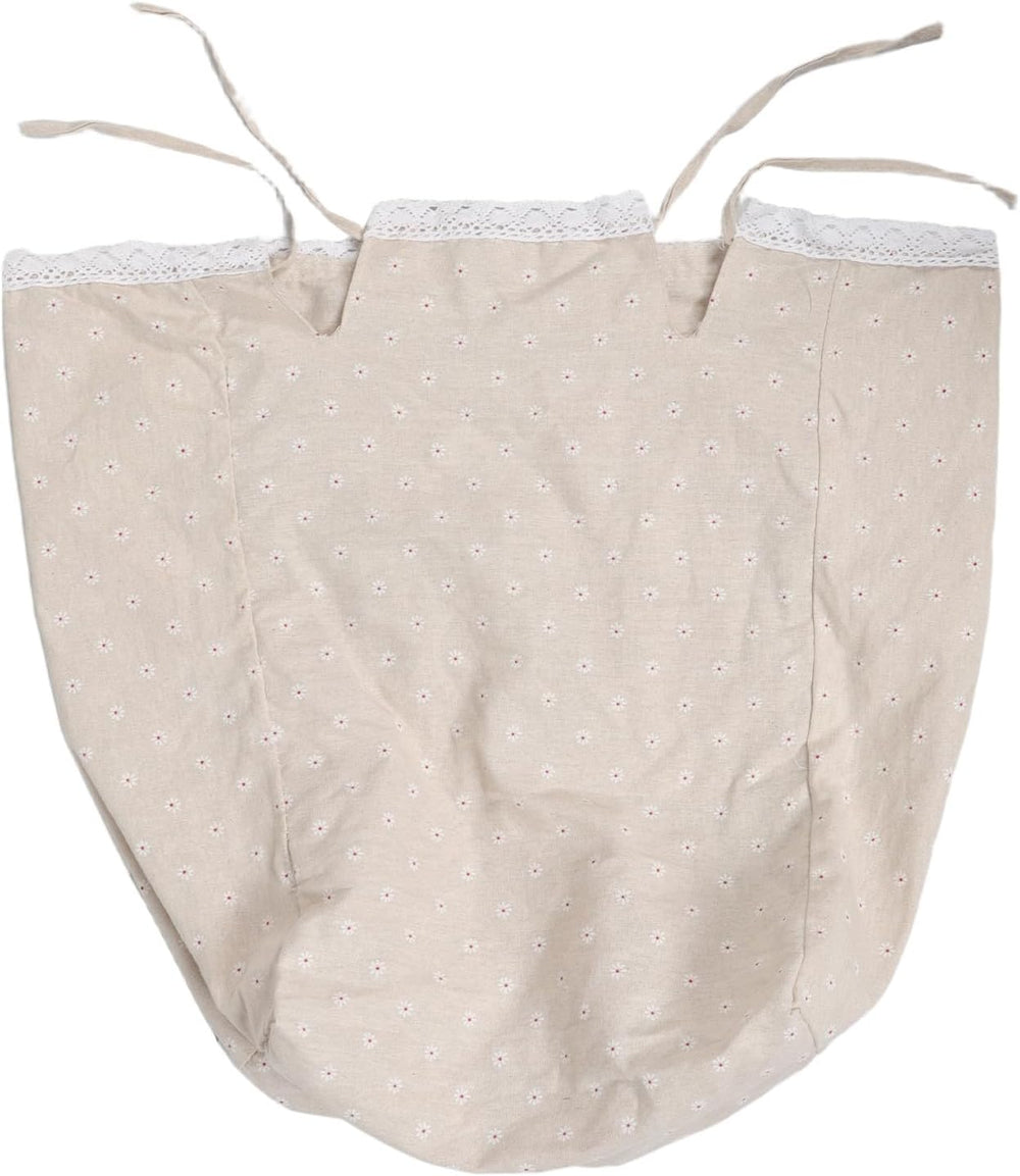 Rattan Basket Liner Replacement - Daisy Pattern Utility Washable Laundry Hamp...