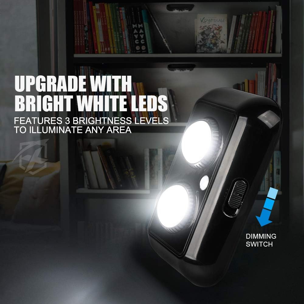 Xprite 2PCS Gun Safe Light Kit, Magnetic LED Safe Lights Motion Activated