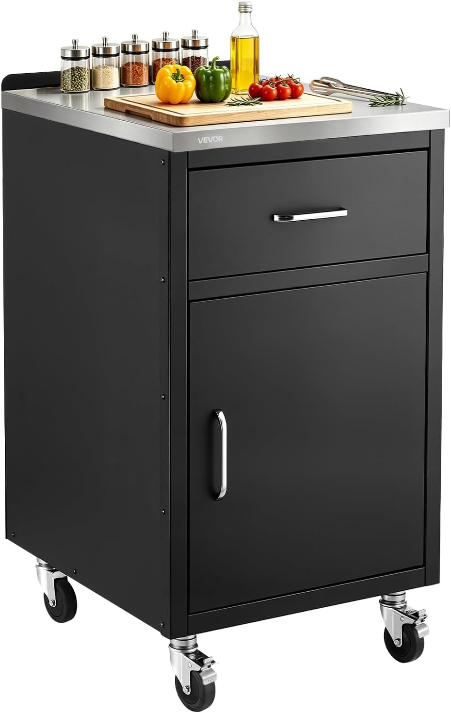 VEVOR Outdoor Kitchen Drawers,23"W x 37"H x 20"D, Cabinet/Tras...