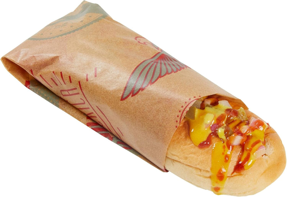 Restaurantware-Chef 101 12 Inch Deli Papers, 200 Born In The USA Sandwich Wra...