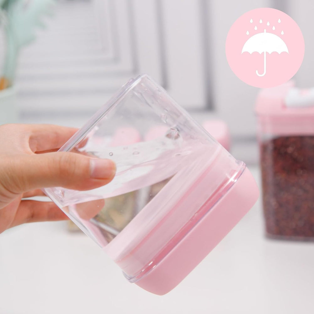 Airtight Food Storage Containers -8 Piece Plastic Airtight Containers