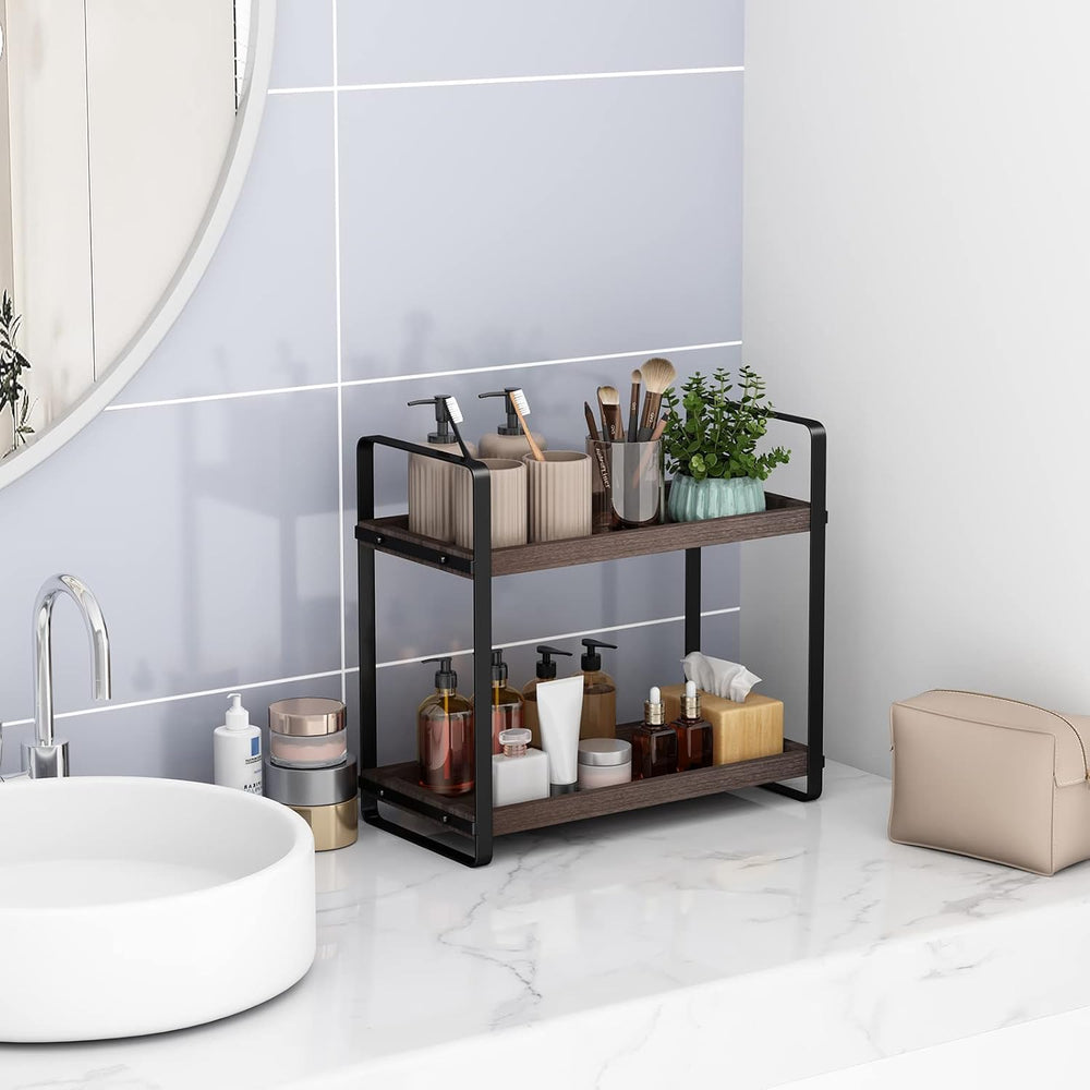 Bathroom Counter Organizer, Bathroom Counter Shelf, Makeup Organizer