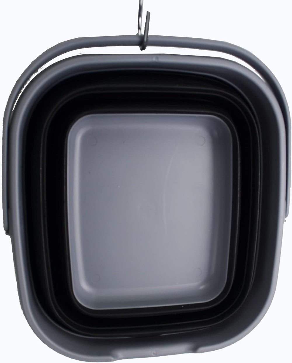 SAMMART 10L (2.6 Gallon) Set of 2 Collapsible Rectangular Handy Basket/Bucket...