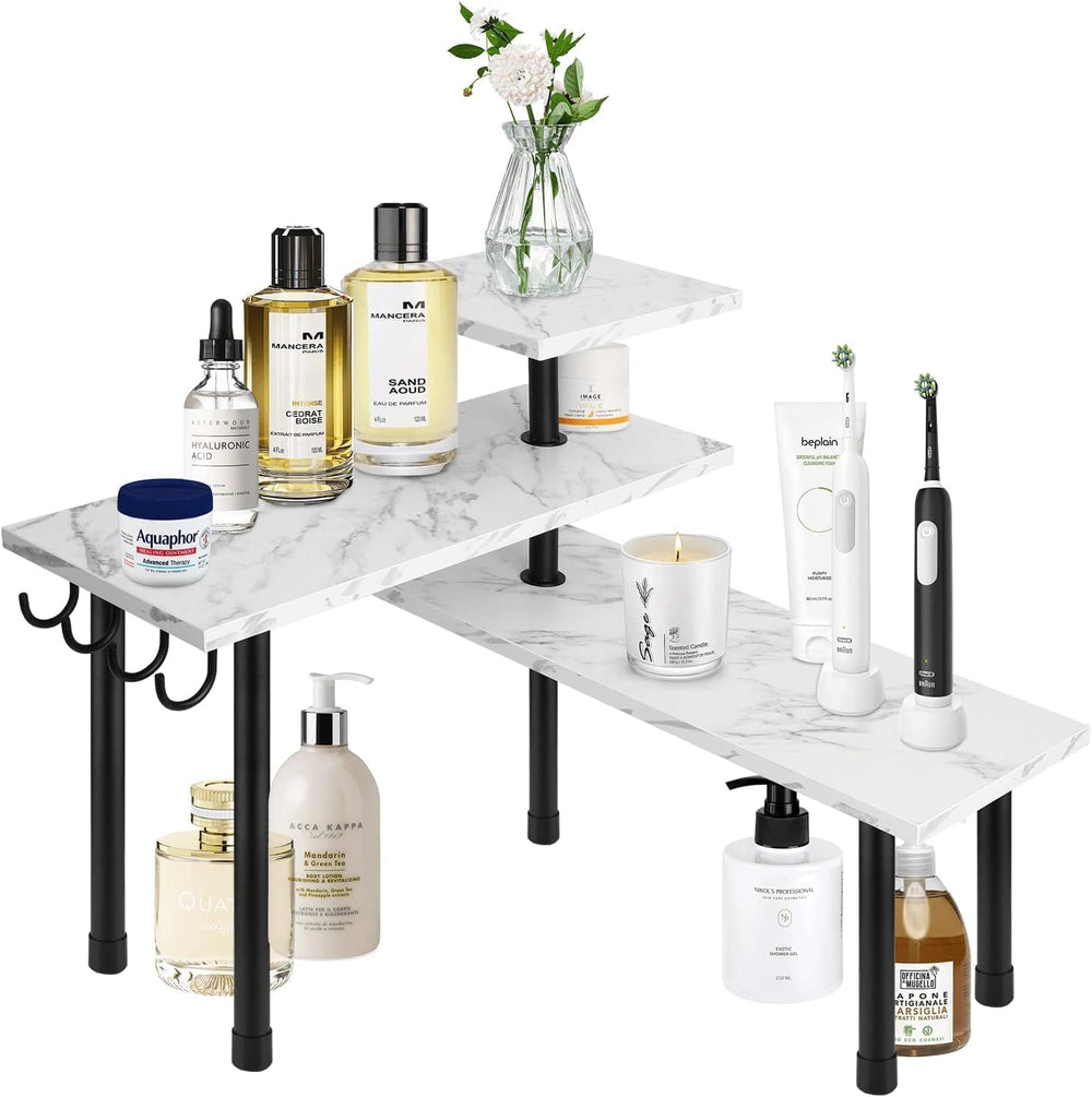 Homode Bathroom Counter Organizer Corner Shelf, Kitchen Countertop Organizer,...