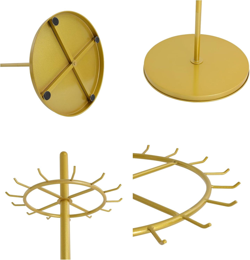 Floor Standing Belt Display Rack , 66in Height Display Stands for Belts