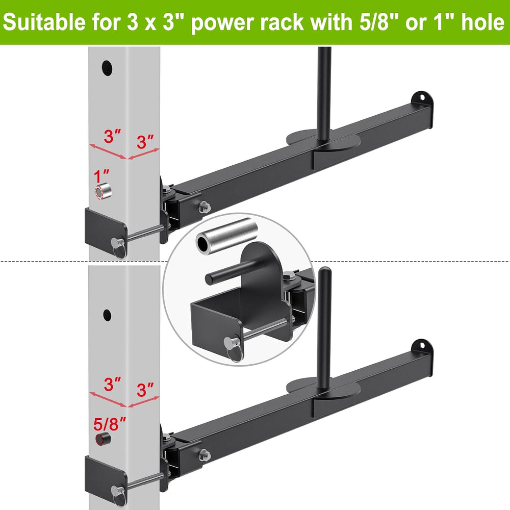 SELEWARE T Bar Row Landmine Attachment Belt Squat Attachment for Power Cage