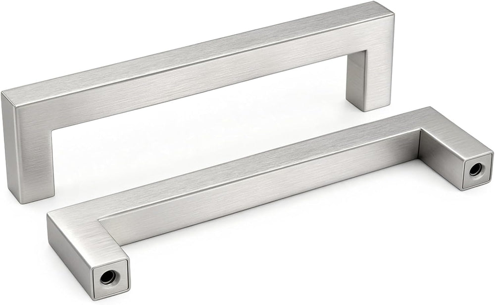 homdiy 30 Pack 5" Hole Center Brushed Nickel Kitchen Cabinet Handles
