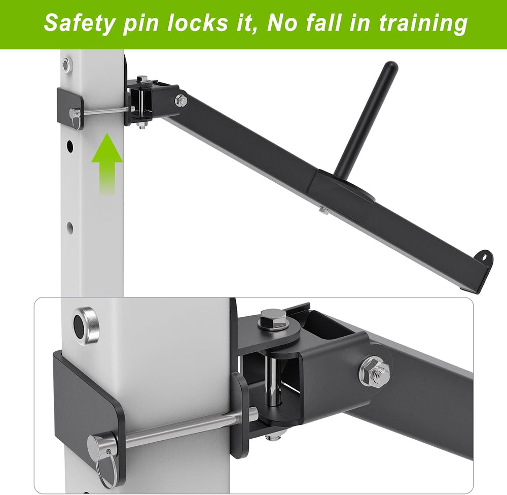 SELEWARE T Bar Row Landmine Attachment Belt Squat Attachment for Power Cage