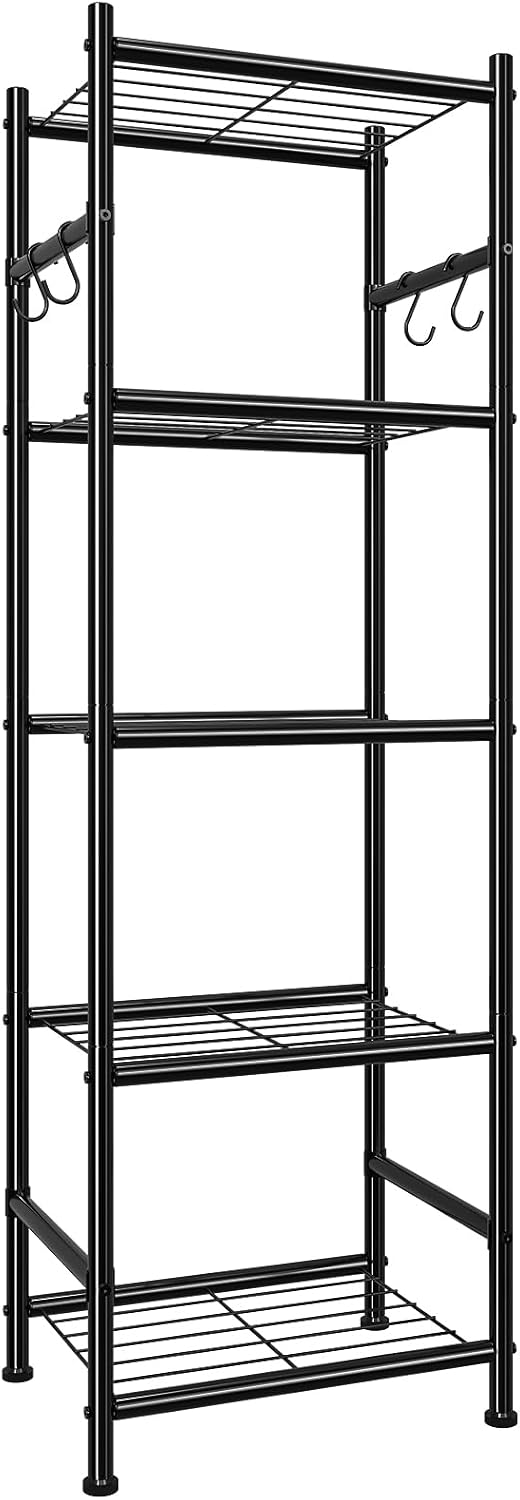 Simple Trending Storage Shelves, 5 Tier Large Capacity Shelf Organizer
