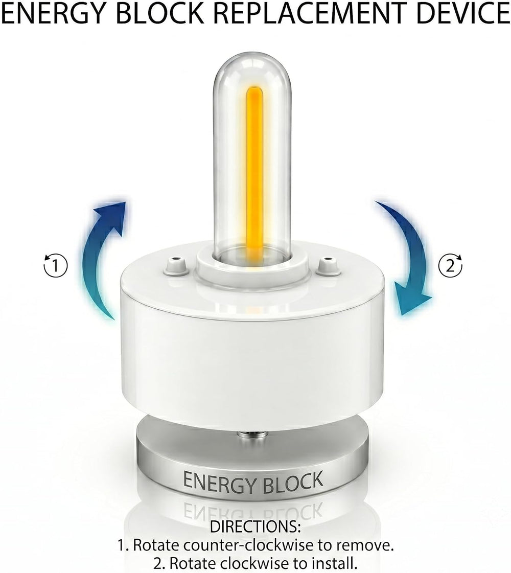 Salt Water Emergency Light, Up to 180 Hours, Battery-Free, Just Add Salt + Water