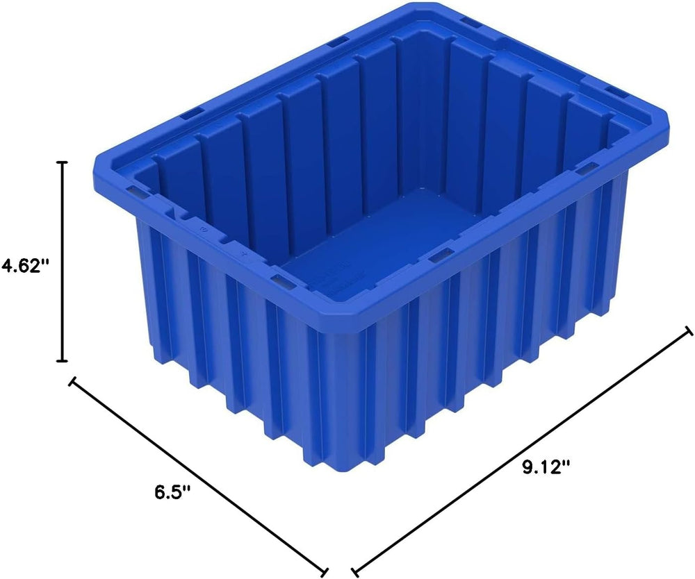 Akro-Mils 33105 Akro-Grid Plastic Slotted Dividable Modu Box Stackable Grid S...