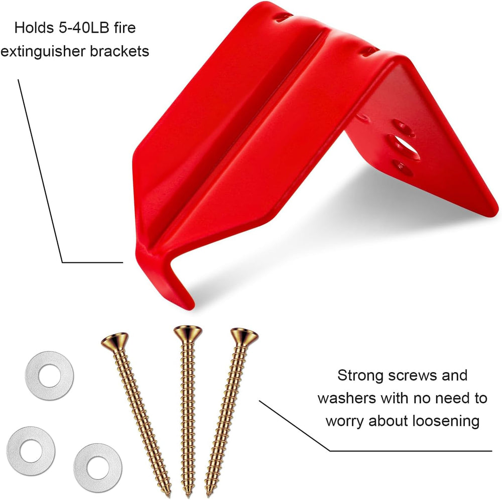 16 Pack Fire Extinguisher Mount Bracket, 5 to 40 lb Fire Extinguisher Holder ...