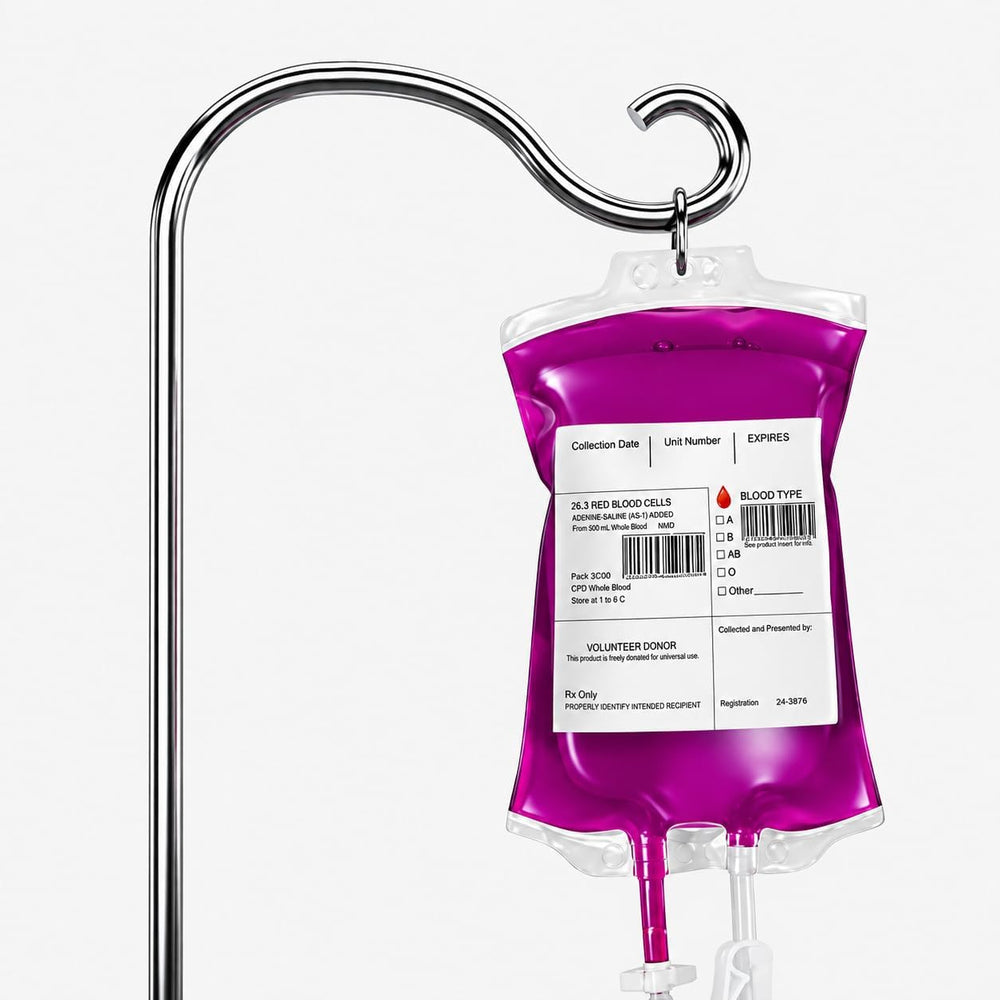 MGparty 80 Pack Blood Bags for Drinks Reusable IV Drink Pouches for Halloween...
