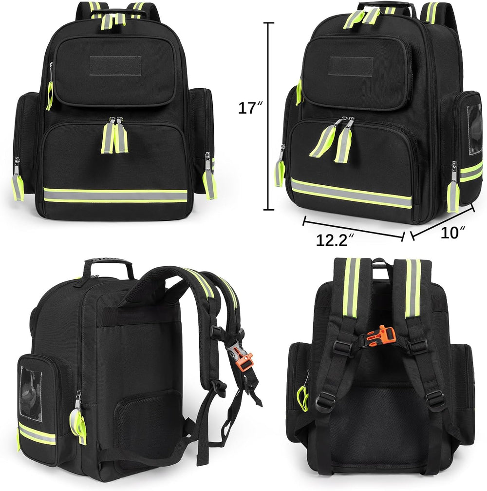 Gatycallaty First Aid Backpack Emergency Medical Backpacks Empty Waterproof S...