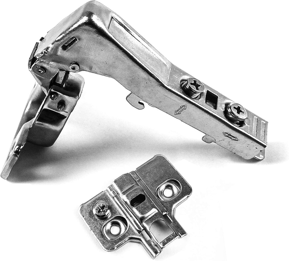 Berta 20-Pack Frameless Soft-Close Cabinet Hinges, 3D Adjustable Clip-On with...