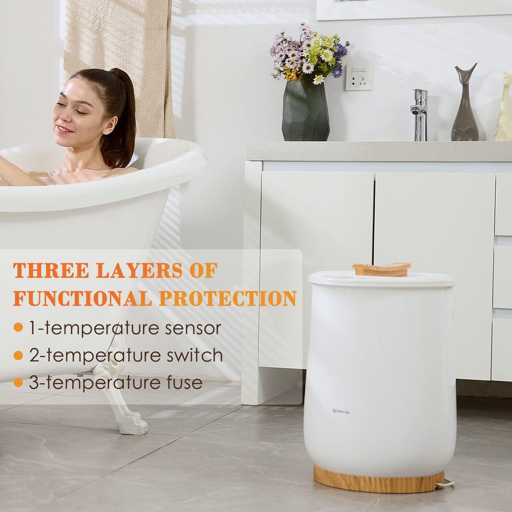 Keenray Towel Warmer, Luxury Towel Warmer Bucket, Large Towel Warmer for Bath...