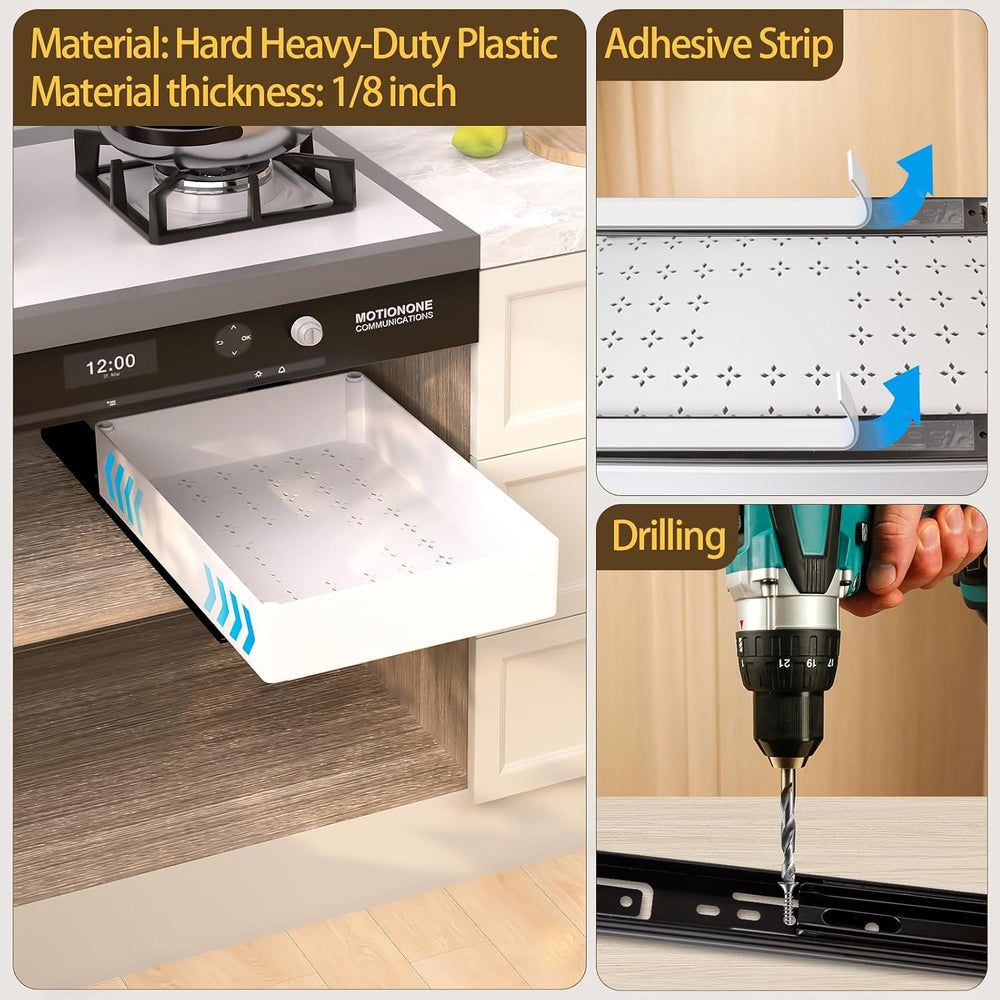 Heavy Duty Pull Out Kitchen Cabinet Organizer,ABS Material Prevent Rust Kitch...