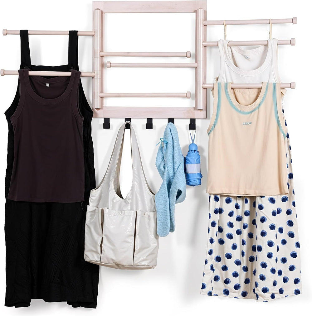 Wall Mounted Drying Rack - Clothes Drying Rack Wall Mounted for Laundry - 20 ...