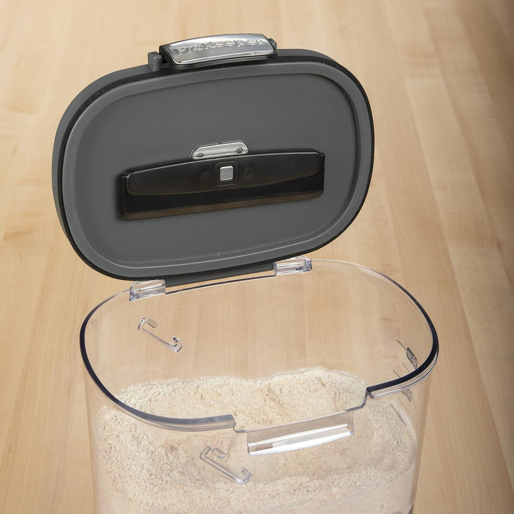 Progressive International ProKeeper+ Clear Plastic Airtight Food Baker's ...