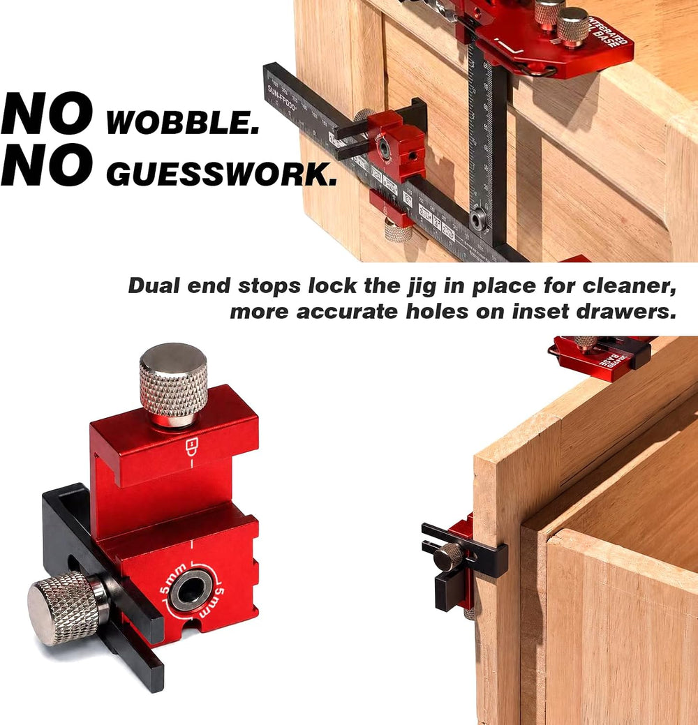 Cabinet Hardware Jig Tool Drawer Pull Jig Cabinet Handle Template Tool Jig