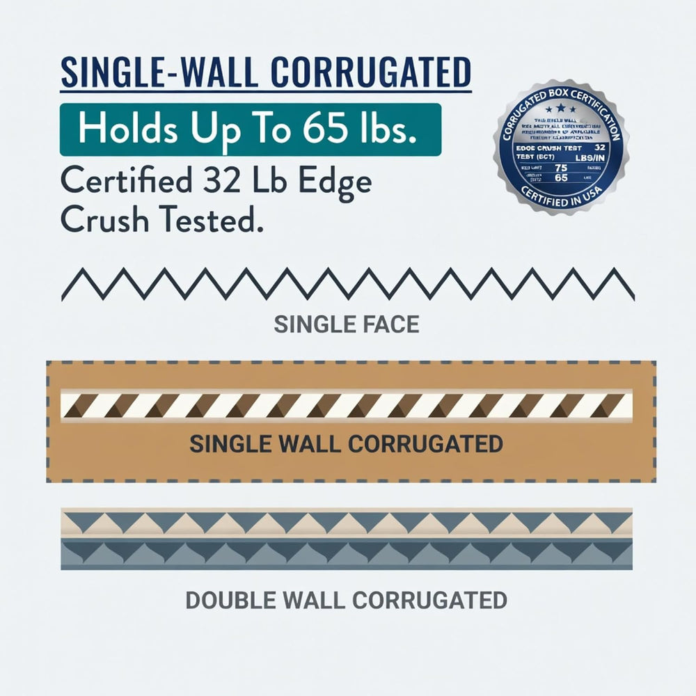 Shipping Boxes 12"L x 12"W x 10"H, 25-Pack | Kraft Corrugated ...