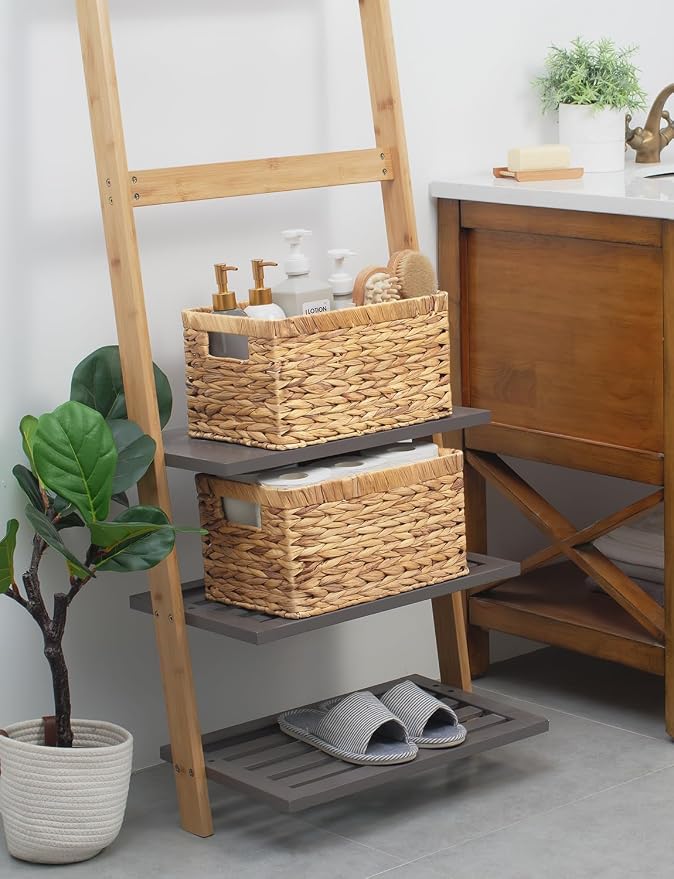 StorageWorks Wicker Basket, Baskets (2-Pack)