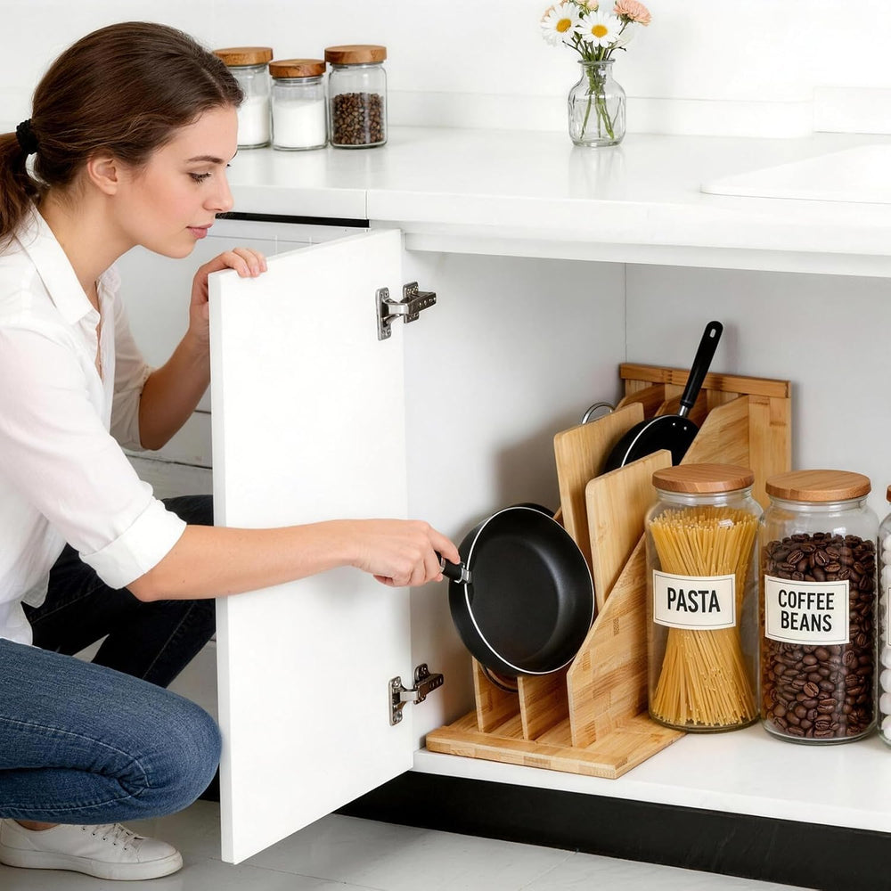 Tray Dividers for Kitchen Cabinets,cookie sheet divider for cabinet