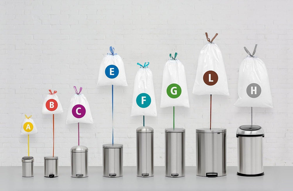 Brabantia Bin Liners, Size A, 3 L - 60 Bags