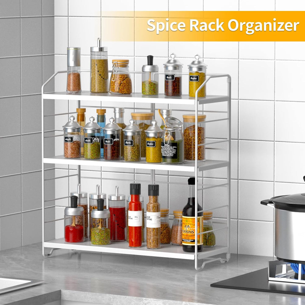 Bathroom Countertop Organizer, 3-Tier Bathroom Counter Organizer, 8-Levels He...