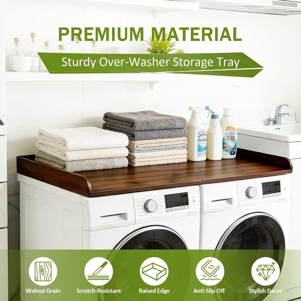 Washer Dryer Countertop 54" x 27.5", Laundry Room Organization