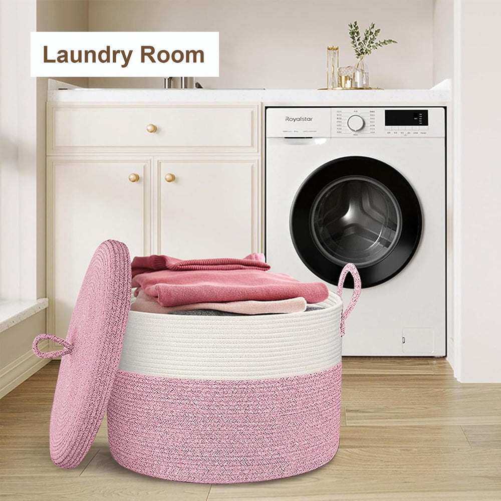 21" x 18" Extra Large storage baskets,Eco-friendly Decorative blank...
