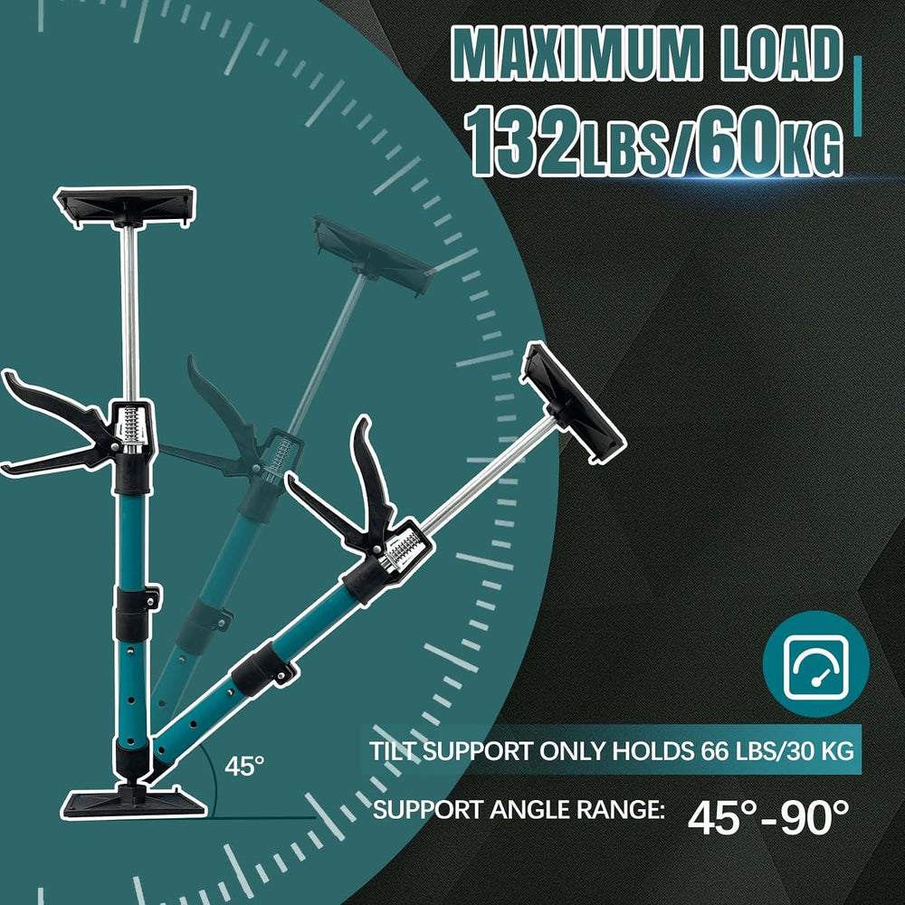 Adjustable Support Pole, Cabinet Jacks for Installing Cabinets, Telescoping S...
