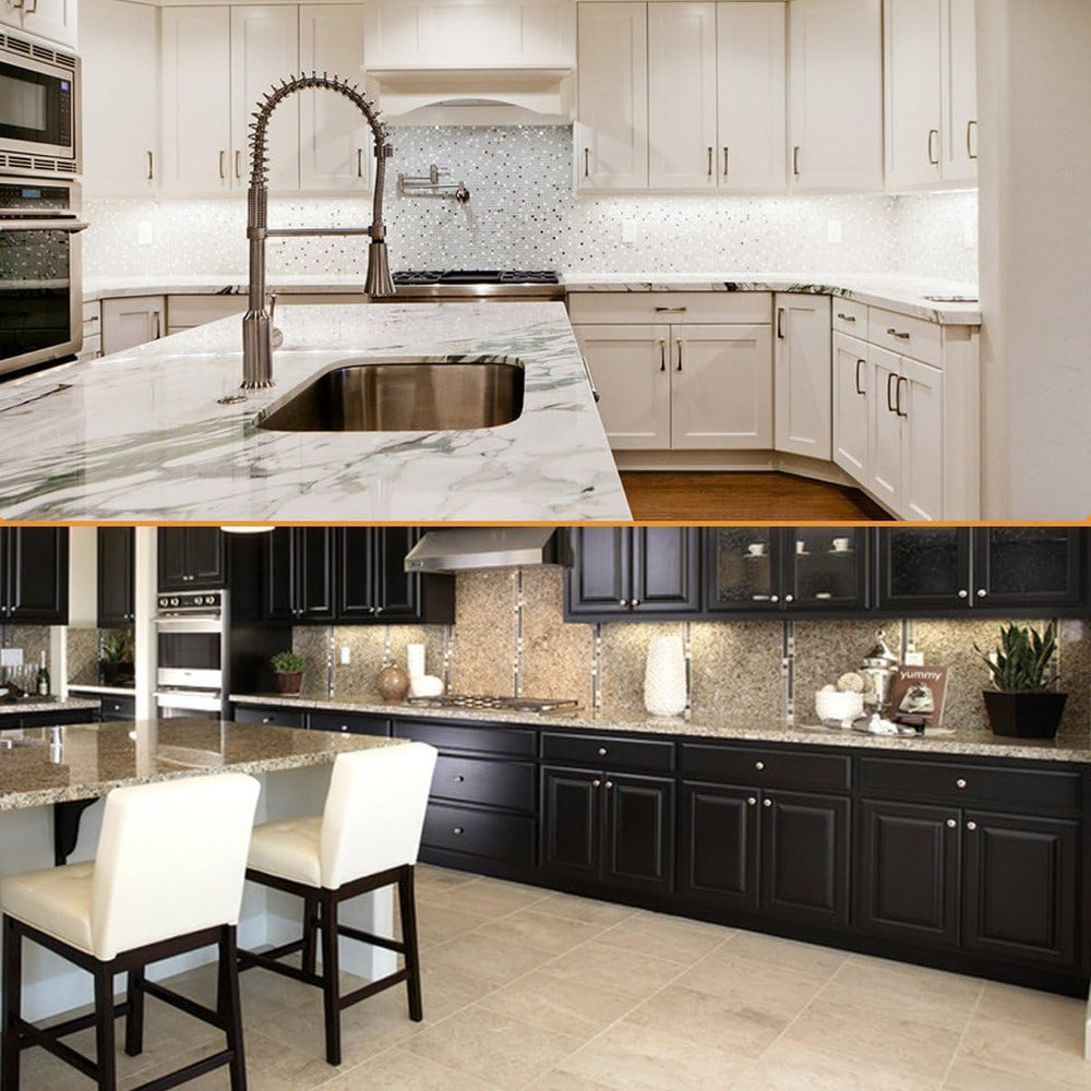 Litever Under Cabinet Lighting Kit Plug in, 3 Light Bars 20W Super Bright