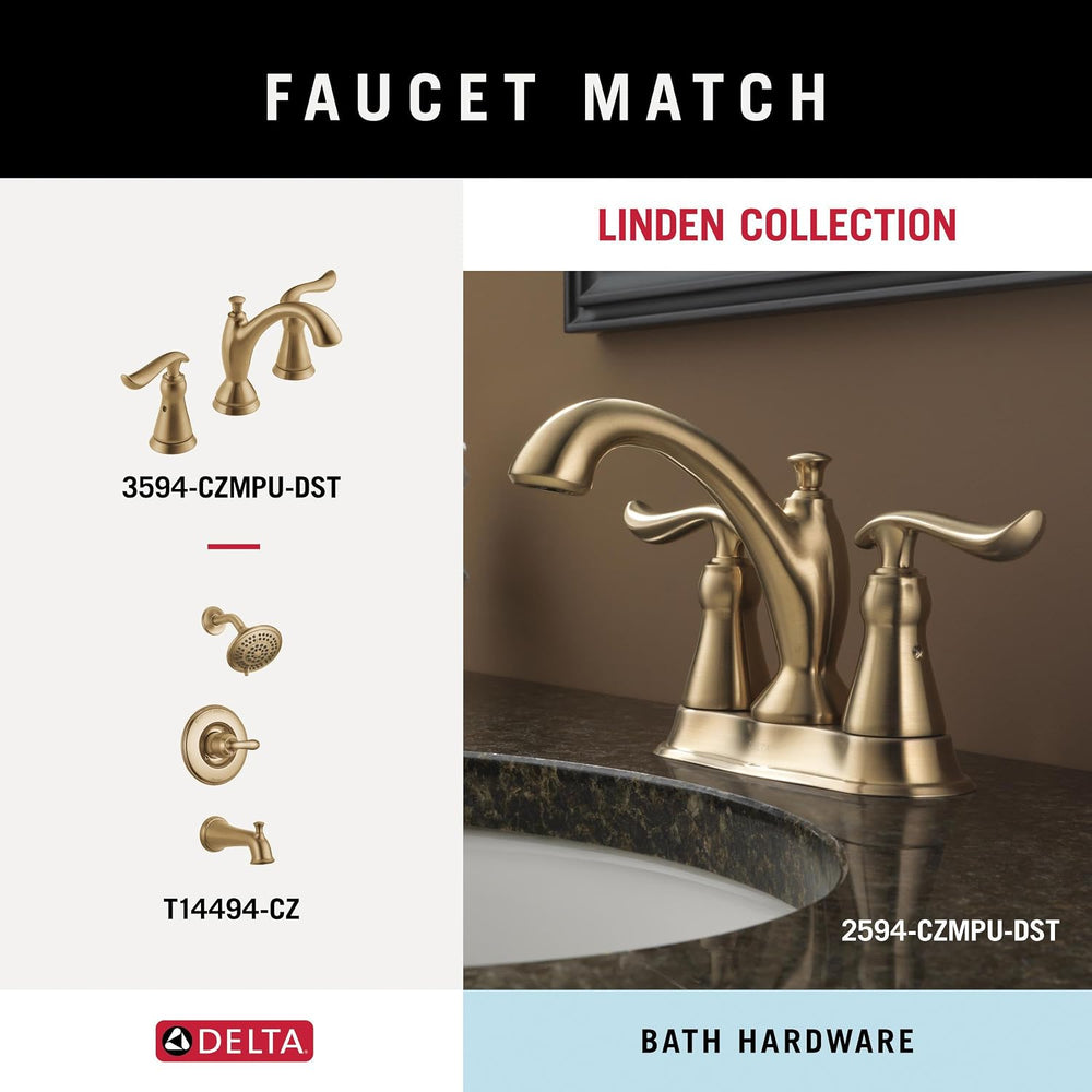 Delta Hand Towel Holder | Champagne Bronze Ring for Hanging Towels in Kitchen...