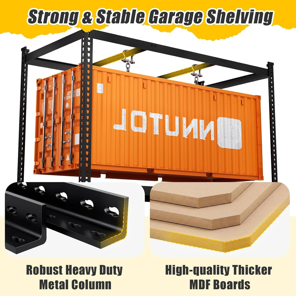 48" W x 24" D x 72" H Garage Shelving Heavy Duty - 5 Tier Meta...